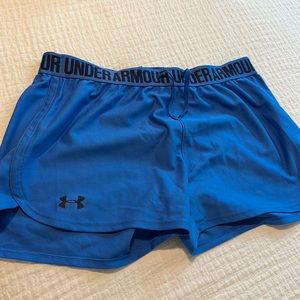 Women’s blue workout shorts